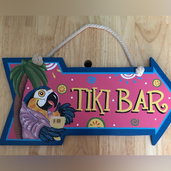 Tiki bar sign - Picture 1 of 2